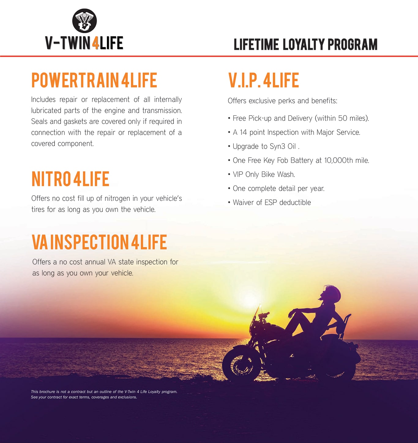 V-Twin Lifetime Loyalty Program